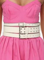 Triple Layer Cream Belt