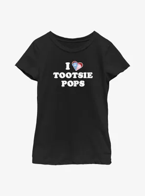 Tootsie Roll I Love Pops Youth Girls T-Shirt