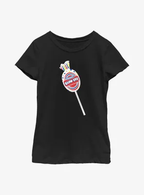 Tootsie Roll Blow Pop Lollipop Youth Girls T-Shirt