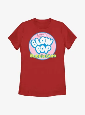 Tootsie Roll Blow Pop Bubble Gum Logo Womens T-Shirt