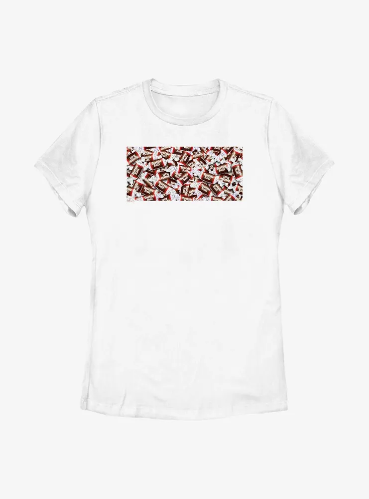 Tootsie Roll Candy Pile Womens T-Shirt