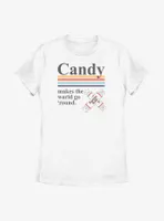 Tootsie Roll Candy World Womens T-Shirt