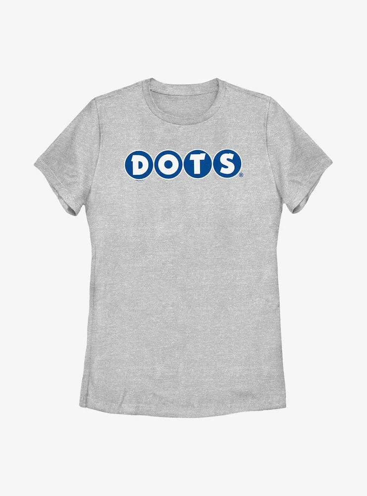 Tootsie Roll Dots Logo Womens T-Shirt