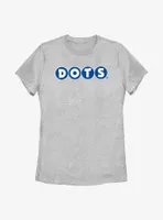 Tootsie Roll Dots Logo Womens T-Shirt