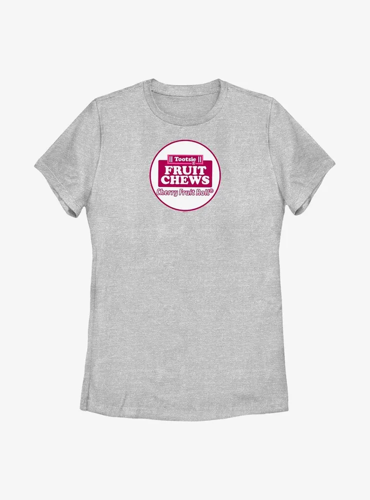Tootsie Roll Fruit Chews Logo Womens T-Shirt
