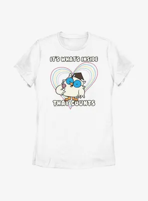 Tootsie Roll It's Whats Inside That Counts Womens T-Shirt