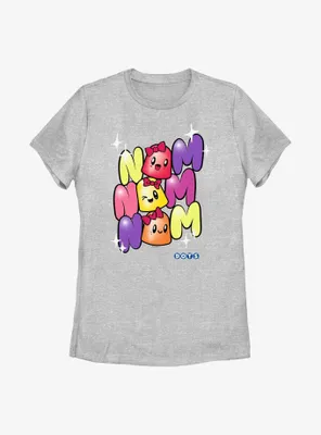 Tootsie Roll Dots Nom Womens T-Shirt