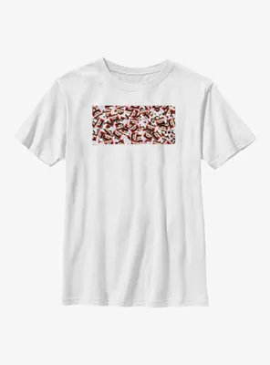 Tootsie Roll Candy Pile Youth T-Shirt