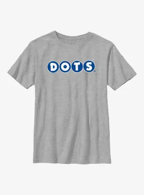Tootsie Roll Dots Logo Youth T-Shirt