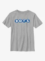 Tootsie Roll Dots Logo Youth T-Shirt