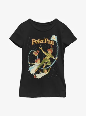 Disney Peter Pan Vintage Fly Youth Girls T-Shirt