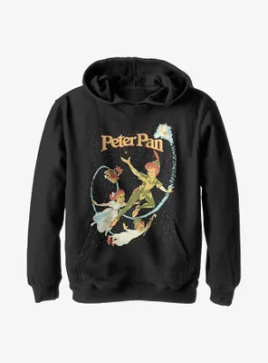 Disney Peter Pan Vintage Fly Youth Hoodie