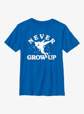 Disney Peter Pan Never Grow Up Youth T-Shirt
