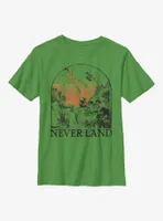 Disney Peter Pan Neverland Vintage Youth T-Shirt