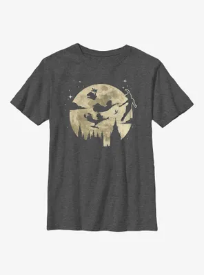 Disney Peter Pan Fly Moon Youth T-Shirt