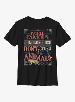 Disney Jungle Cruise Don't Feed The Animals T-Shirt