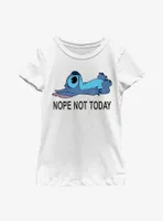 Disney Lilo & Stitch Nope Not Today Youth Girls T-Shirt