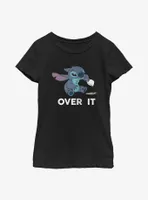 Disney Lilo & Stitch Over It Youth Girls T-Shirt