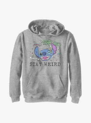 Disney Lilo & Stitch Stay Weird Youth Hoodie