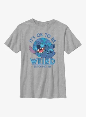 Disney Lilo & Stitch OK To Be Weird Youth T-Shirt