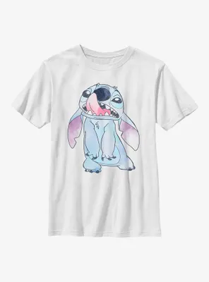 Disney Lilo & Stitch Licking Nose Youth T-Shirt
