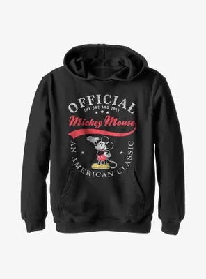 Disney Mickey Mouse American Classic Youth Hoodie