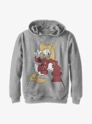 Disney Donald Duck Firefighter Youth Hoodie