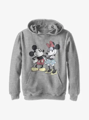Disney Mickey Mouse & Minnie Retro Youth Hoodie