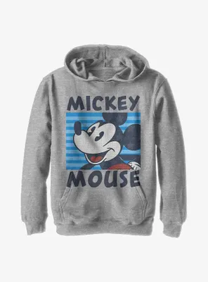 Disney Mickey Mouse Stripes Youth Hoodie