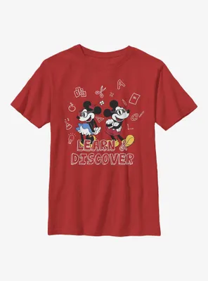 Disney Mickey Mouse Learn & Discover Youth T-Shirt