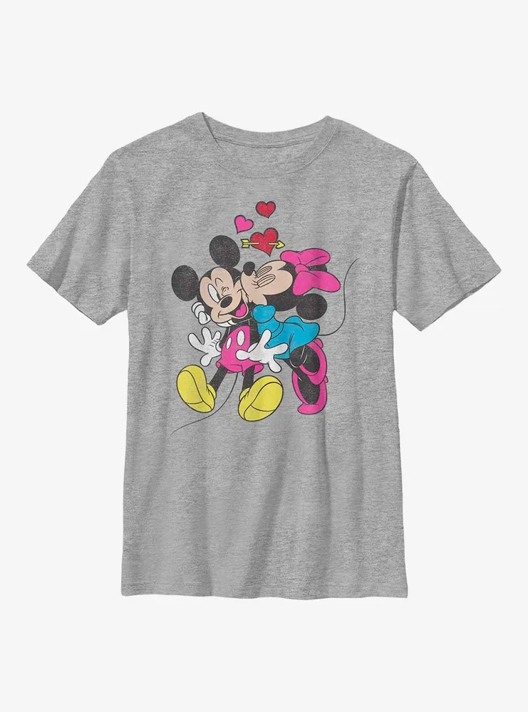 Disney Mickey Mouse & Minnie Love Youth T-Shirt