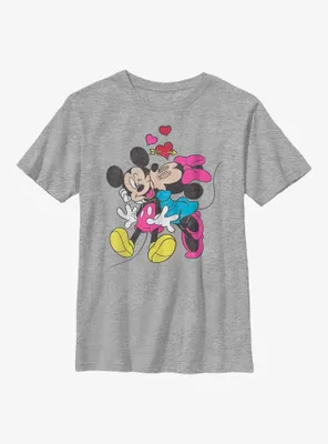 Disney Mickey Mouse & Minnie Love Youth T-Shirt
