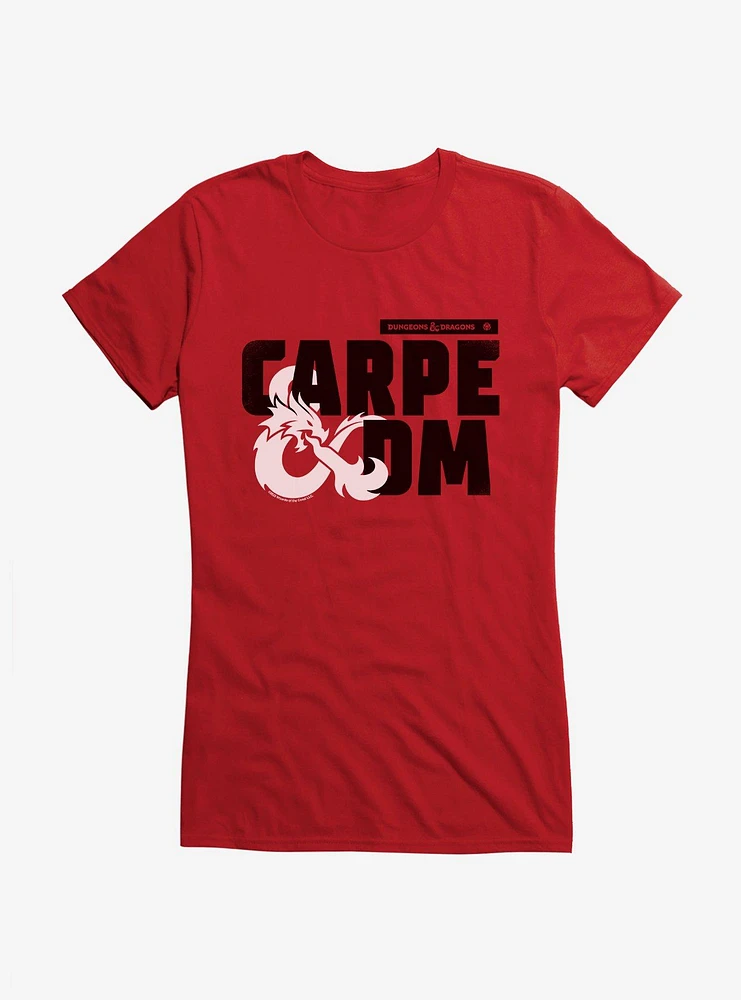 Dungeons & Dragons Carpe DM Girls T-Shirt