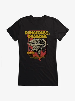 Dungeons & Dragons Book I Men Magic Girls T-Shirt