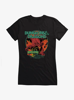 Dungeons & Dragons Book II Monsters Treasure Girls T-Shirt