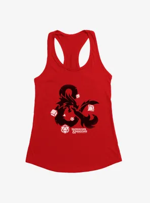 Dungeons & Dragons Dice Set Ampersand Womens Tank Top