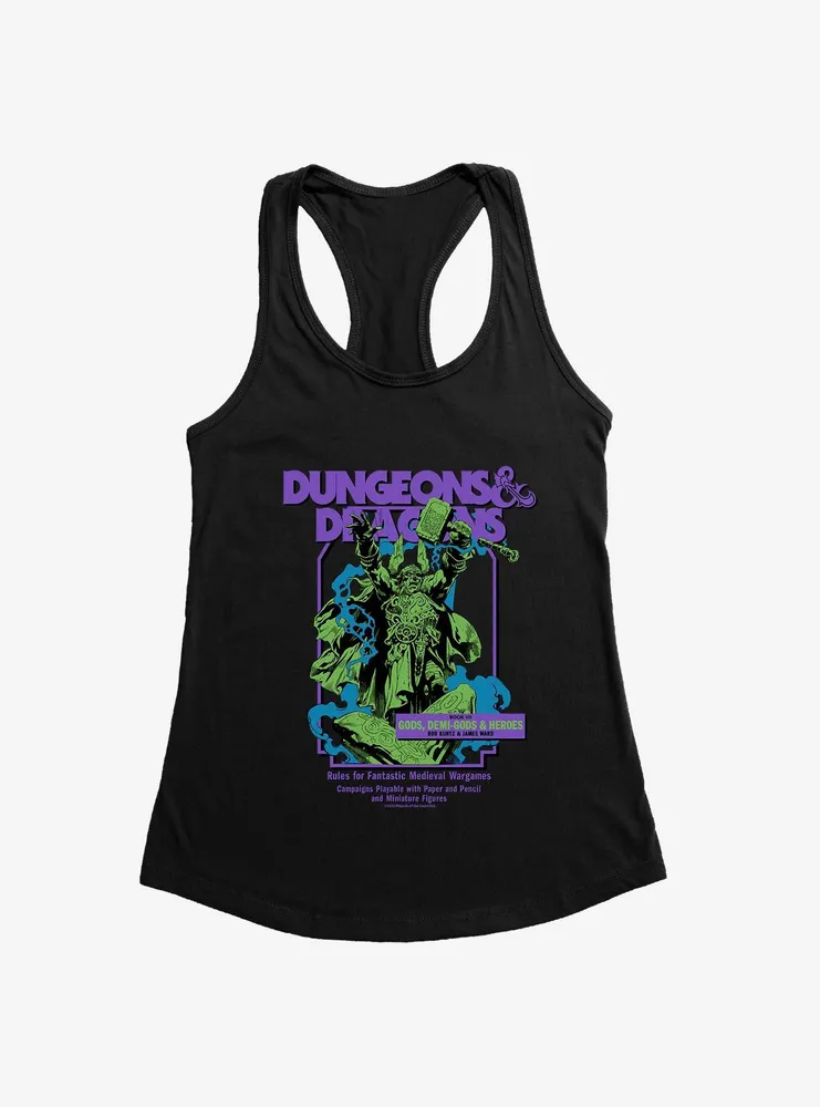 Dungeons & Dragons Book VII Gods, Demi-Gods Heroes Womens Tank Top