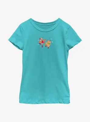 Disney Cinderella Jaq And Gus Dancing Youth Girls T-Shirt