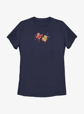 Disney Cinderella Jaq And Gus Dancing Womens T-Shirt