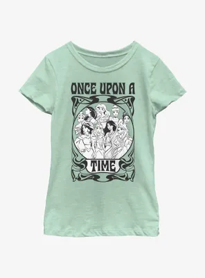 Disney The Little Mermaid Once Upon a Time Retro Youth Girls T-Shirt