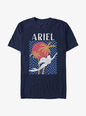 Disney The Little Mermaid Ariel Surf Style Silhouette T-Shirt