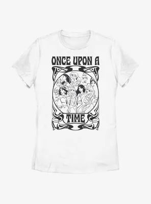 Disney The Little Mermaid Once Upon a Time Retro Womens T-Shirt