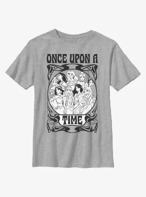 Disney The Little Mermaid Once Upon a Time Retro Youth T-Shirt