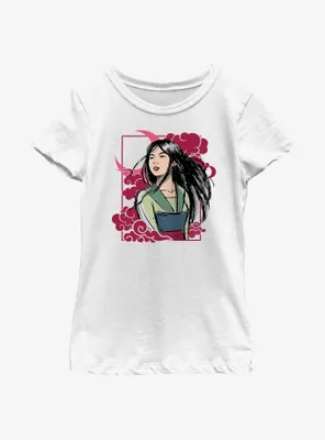 Disney Mulan Moon Portrait Youth Girls T-Shirt