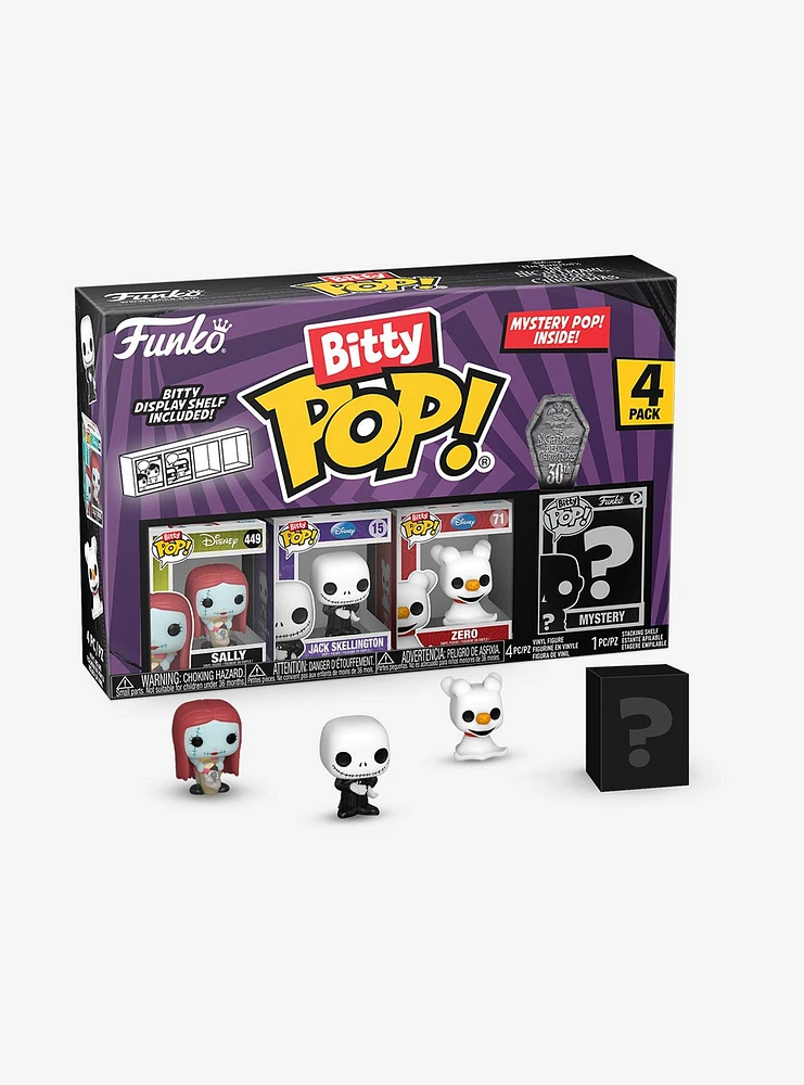 Funko The Nightmare Before Christmas Bitty Pop! Sally Vinyl Figure Set