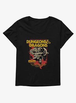 Dungeons & Dragons Book I Men Magic Girls T-Shirt Plus