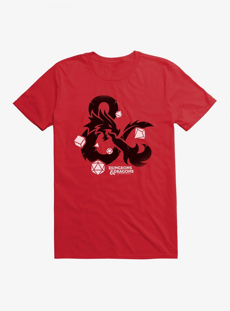 Dungeons & Dragons Dice Set Ampersand T-Shirt