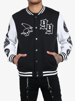 Occult Patches Varsity Jacket