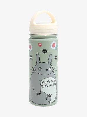 Studio Ghibli® My Neighbor Totoro Soot Sprite Flower Stainless Steel Water Bottle