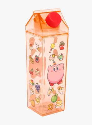 Hot Topic, Dining, Strawberry Milk Carton Water Bottle